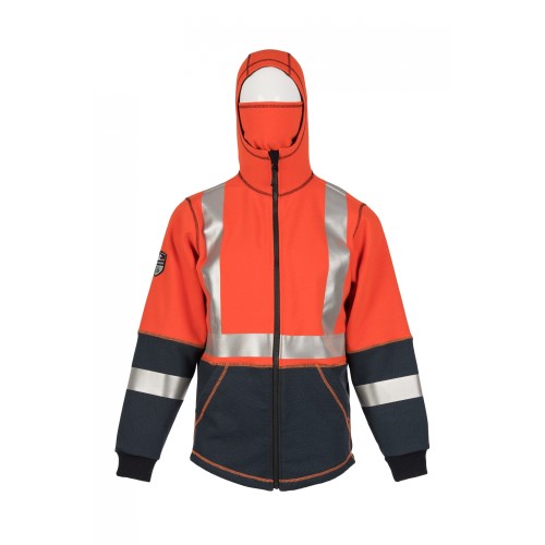 Dragonwear Elements Lightning High Visibility Orange Jacket