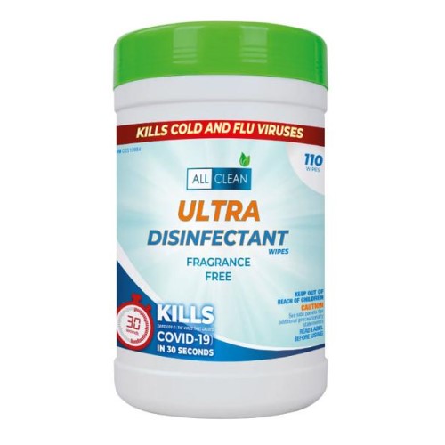 Ultra disinfectant with 30 second COVID-19 kill time