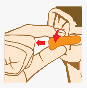 removing ear plug