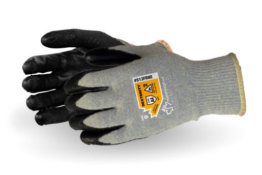 Superior Glove Dexterity® 13-Gauge Flame-Resistant Arc Flash Gloves with Neoprene Palm