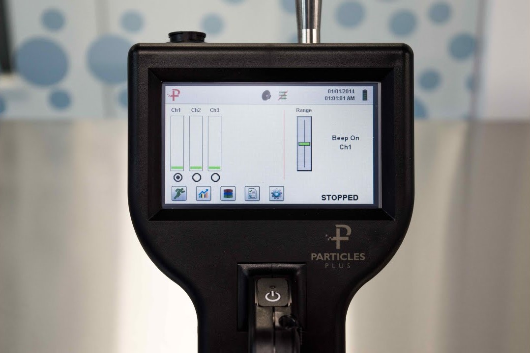 particles plus optical particle counter