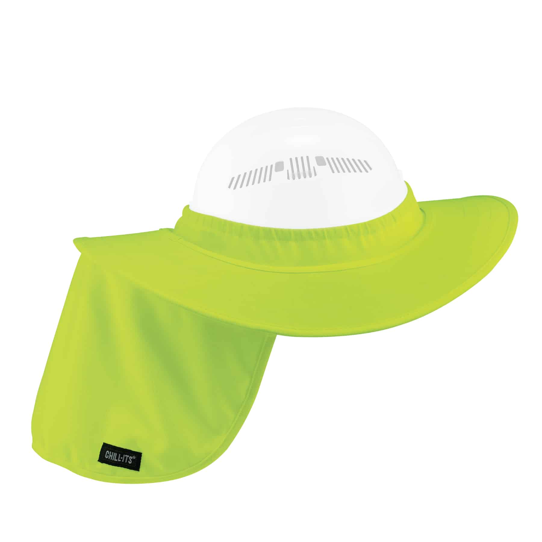 Protection de la nuque et des bords, casque de sécurité, 6660, Hi-Vis Lime