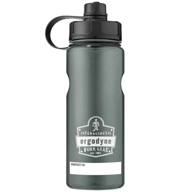 Gray Chill-Its 5151 Plastic Water Bottle