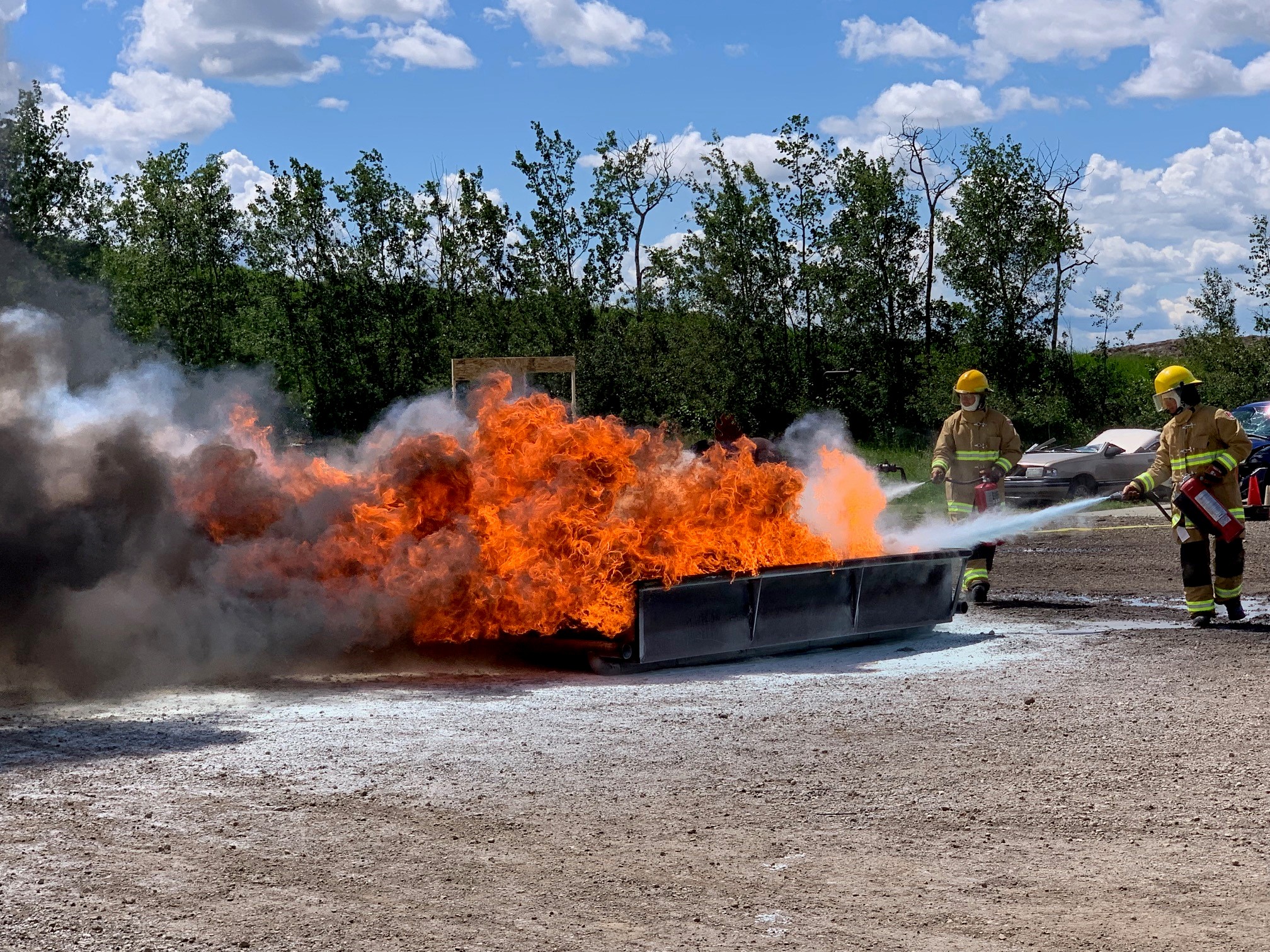 mine rescue competition team