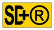 CSA Z195 Yellow rectangle with black SD and R logo