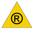 CSA Z195 yellow triangle logo