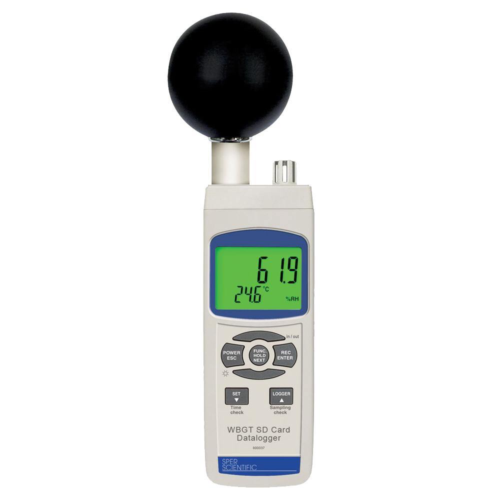 Sper Scientific WBGT heat stress monitor with wet bulb