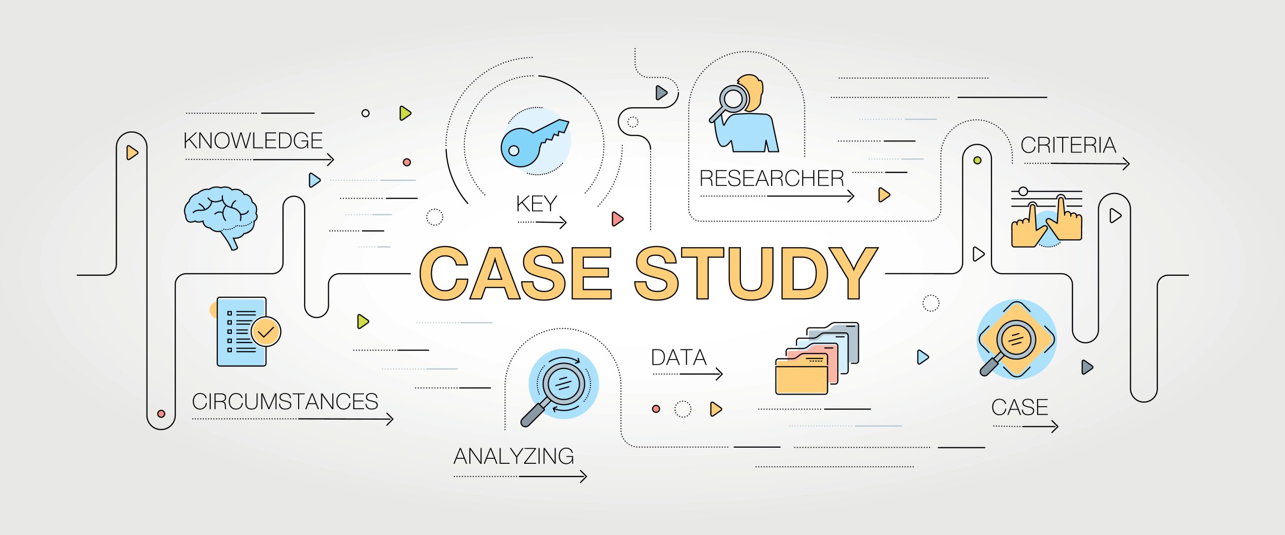 case study icons