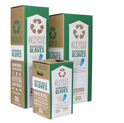Zero Waste Boxes recycle boxes in different sizes