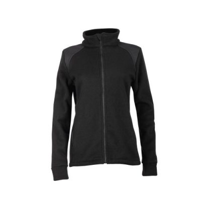 Inherent fire and arc resistant fleece jacket