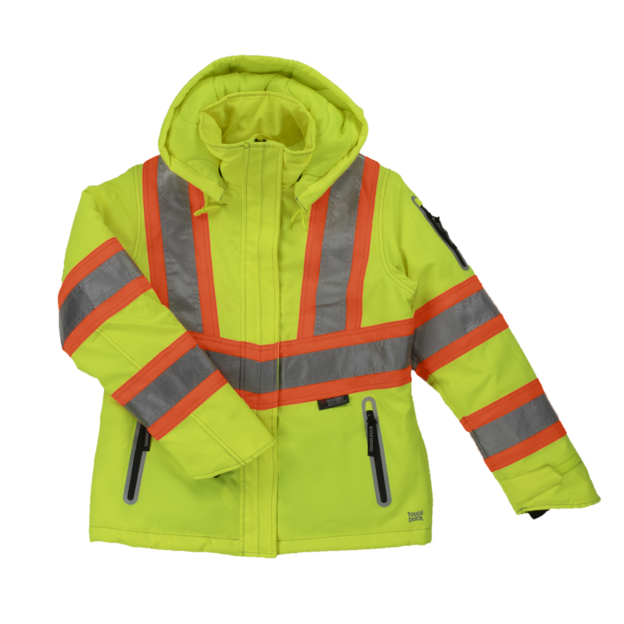 Women's insulated safety jacket