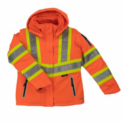 Women's insulated safety jacket