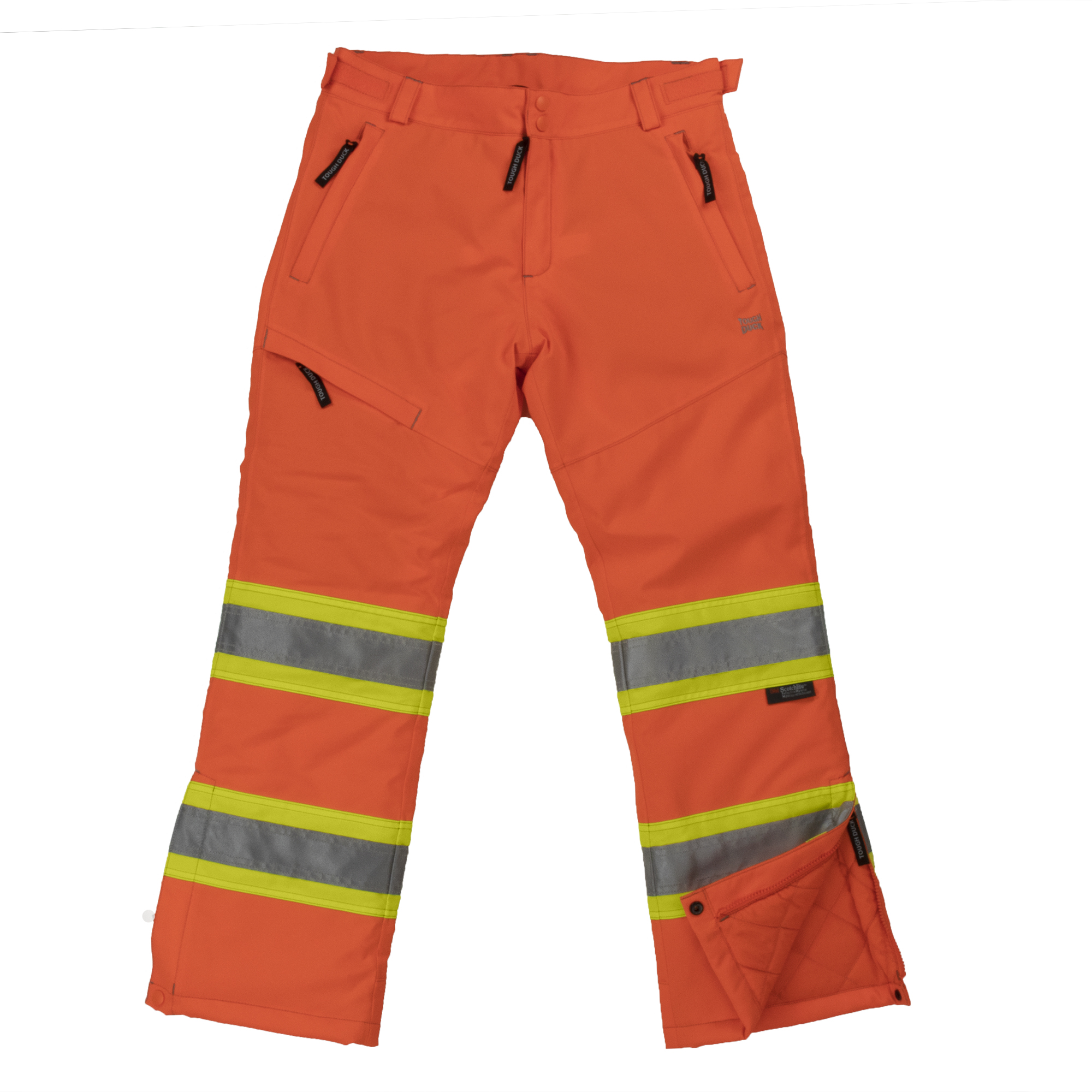 Women's Insulated Orange Safety Pants