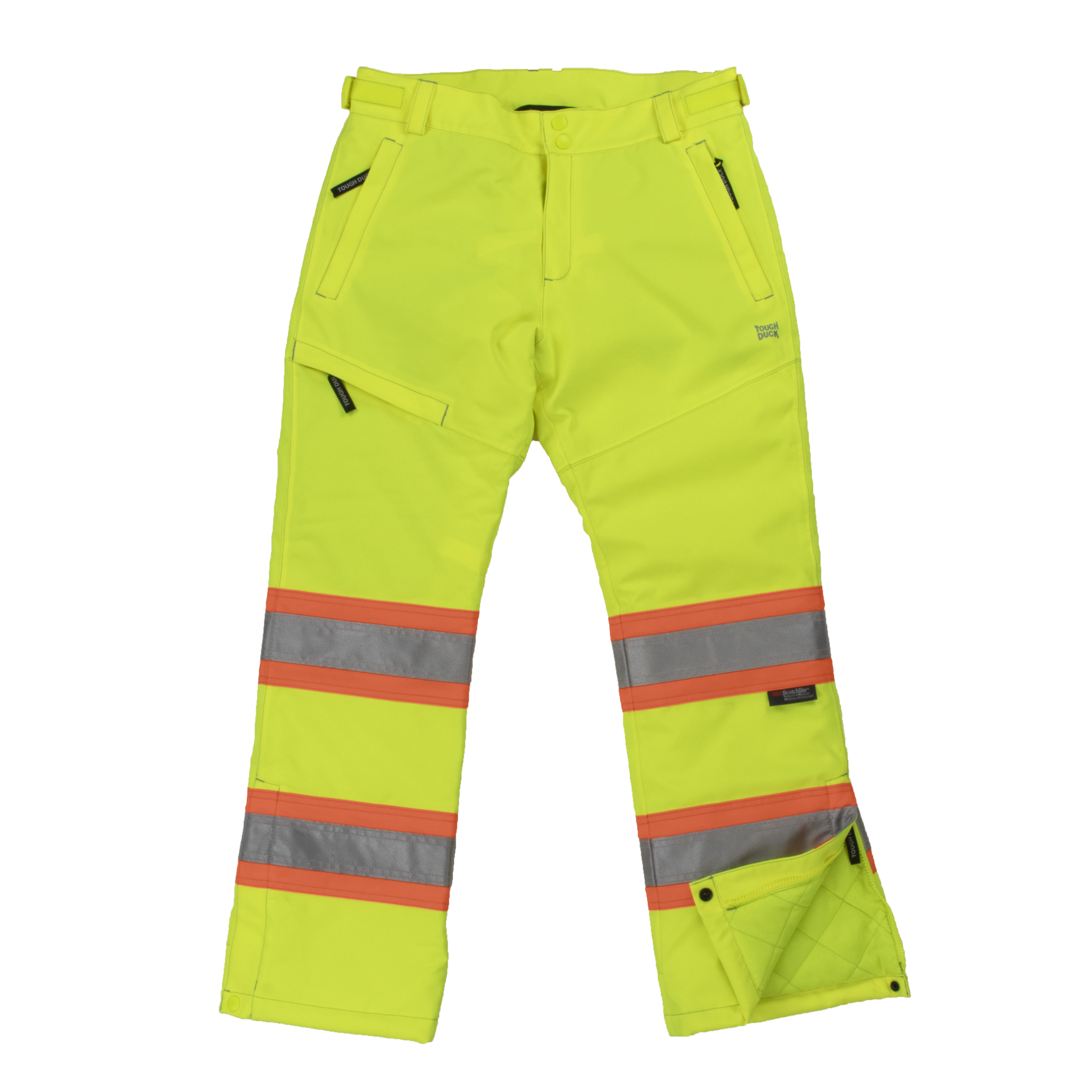 Women's Insulated Yellow Safety Pants