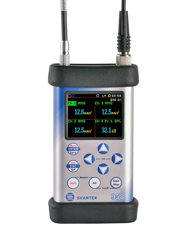 SVAN 958A Four-Channel Sound & Vibration Meter