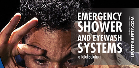 ANSI Z358.1 a simplified guide to emergency shower and eyewash system compliance infographic